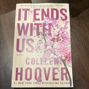 'It Ends With Us' Novel - Pink Cover